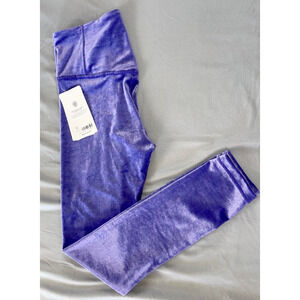 Athleta Elation Velvet Tight , Leggings Ultra High Rise Women's Size S NWT $109